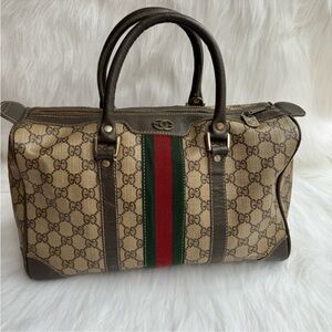 Gucci Vintage Boston Bag